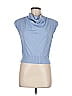 Express Outlet 100% Cotton Blue Sweater Vest Size M - photo 1