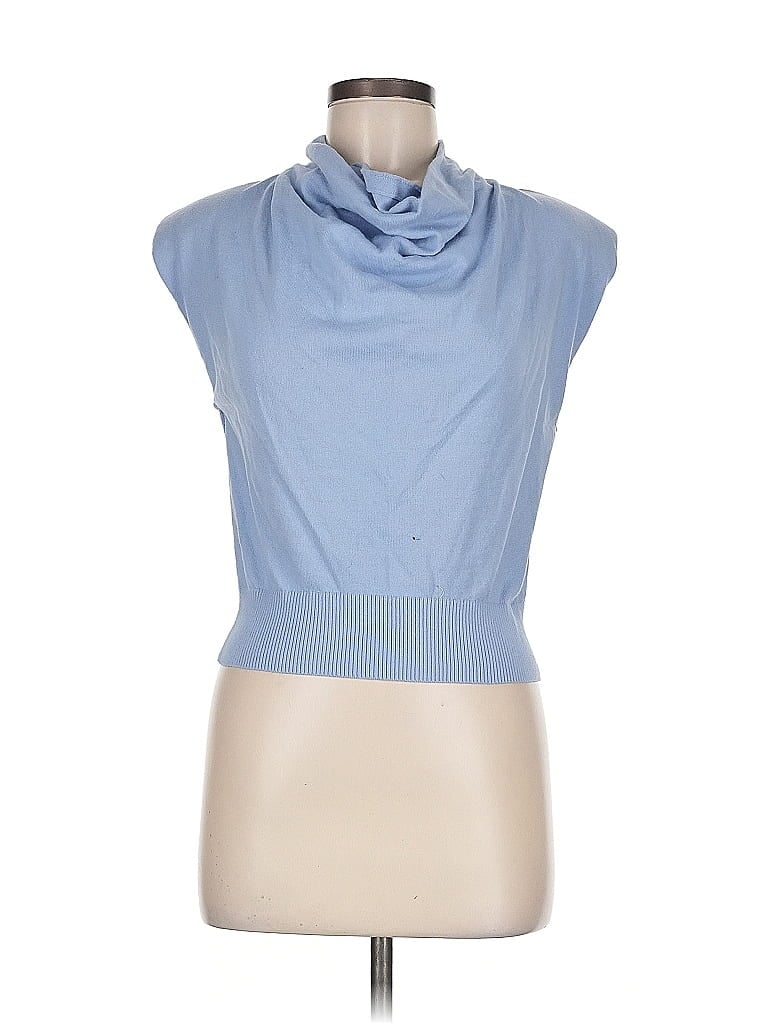 Express Outlet 100% Cotton Blue Sweater Vest Size M - photo 1