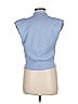 Express Outlet 100% Cotton Blue Sweater Vest Size M - photo 2