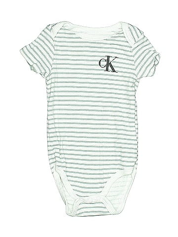 Calvin Klein Short Sleeve Onesie (view 1)