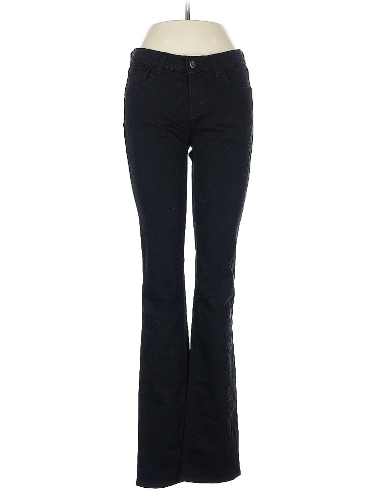 J Brand Chevron-herringbone Black Jeans Size 29 waist - photo 1