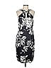 David Meister 100% Silk Black Cocktail Dress Size 12 - photo 1