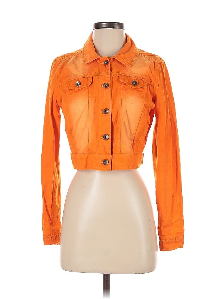 Pre-owned Delia's Jacket In Orange