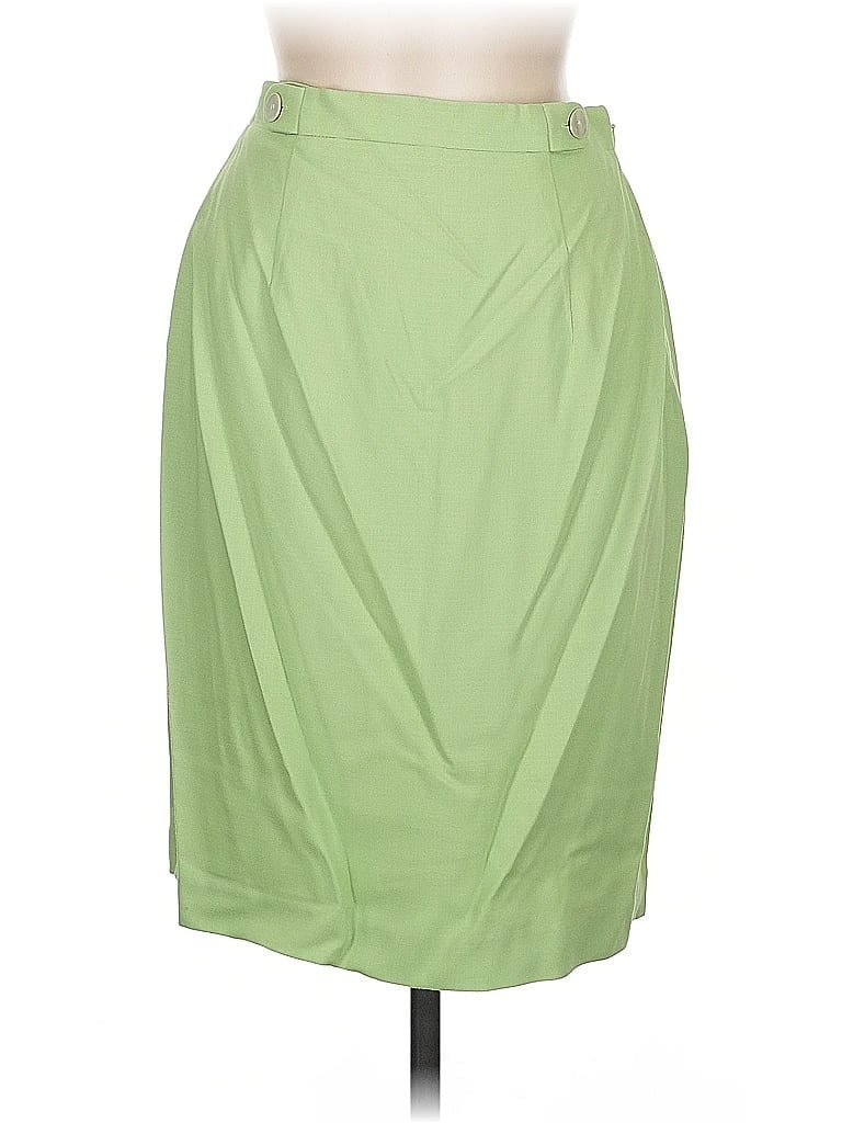 Click to view more detailed imagery on our partner's website Pre-owned Valerie Stevens Formal Skirt In Green