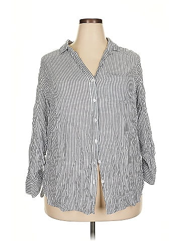 Velvet Heart Long Sleeve Button-Down Shirt (view 1)