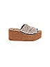 Chloé Tan Woody Broderie Anglaise Espadrilles Wedges Size EU 37 - photo 1