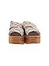 Chloé Tan Woody Broderie Anglaise Espadrilles Wedges Size EU 37 - photo 2