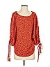 Derek Lam Collective Orange Red 3/4 Sleeve Blouse Size EU (IT) 36 / US 0 - photo 1