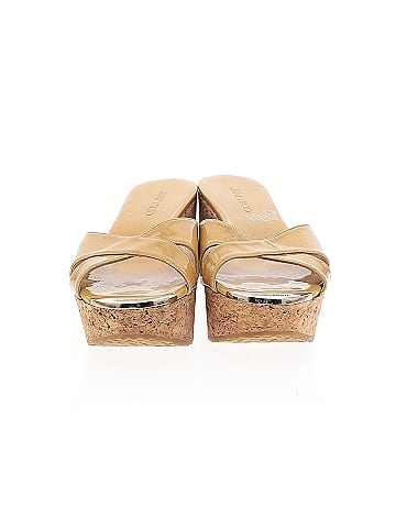 Jimmy Choo Patent Leather Wedges (view 2)