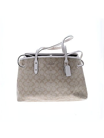 Coach Factory Leather Satchel (view 1)