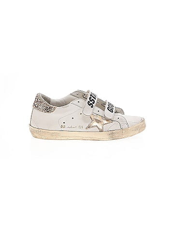 Golden Goose Laminated Leather Old School Sneakers (view 1)