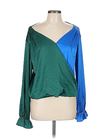 She + Sky Long Sleeve Blouse (view 1)
