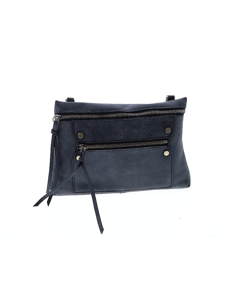 Unbranded 100% Polyurethane Blue Gray Crossbody Bag One size - photo 1
