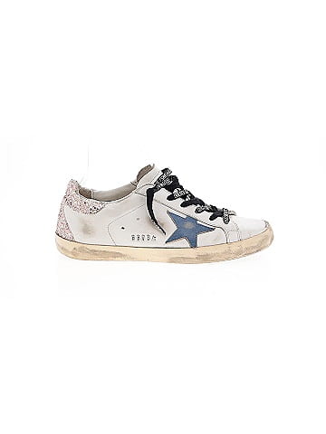 Golden Goose Leather Superstar Sneakers (view 1)
