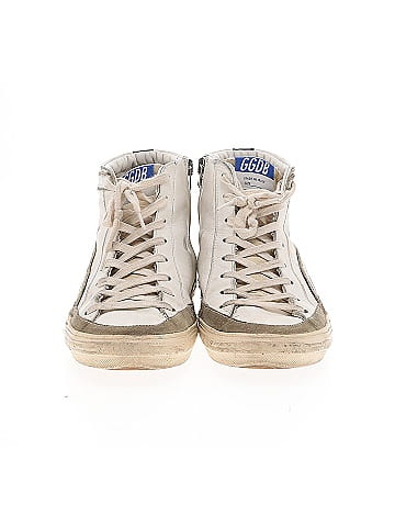 Golden Goose Leather Slide Sneakers (view 2)