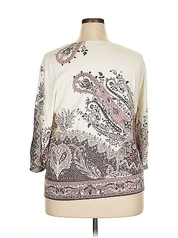 Talbots 3/4 Sleeve T-Shirt (view 2)