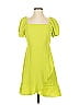 Derek Heart 100% Polyester Solid Green Casual Dress Size M - photo 1