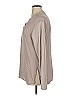E3 by Etcetera 100% Viscose Tan Long Sleeve Blouse Size 16 - photo 5