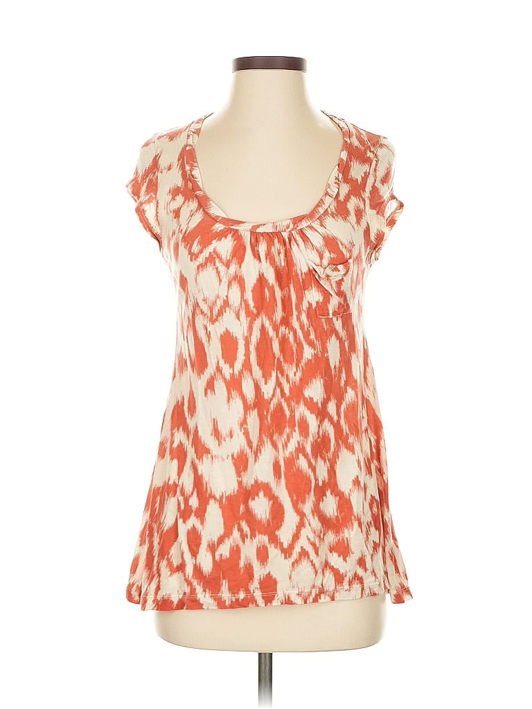 Pre-owned Deletta Sleeveless Blouse In Orange