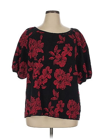 Liz Claiborne Short Sleeve Blouse (view 1)