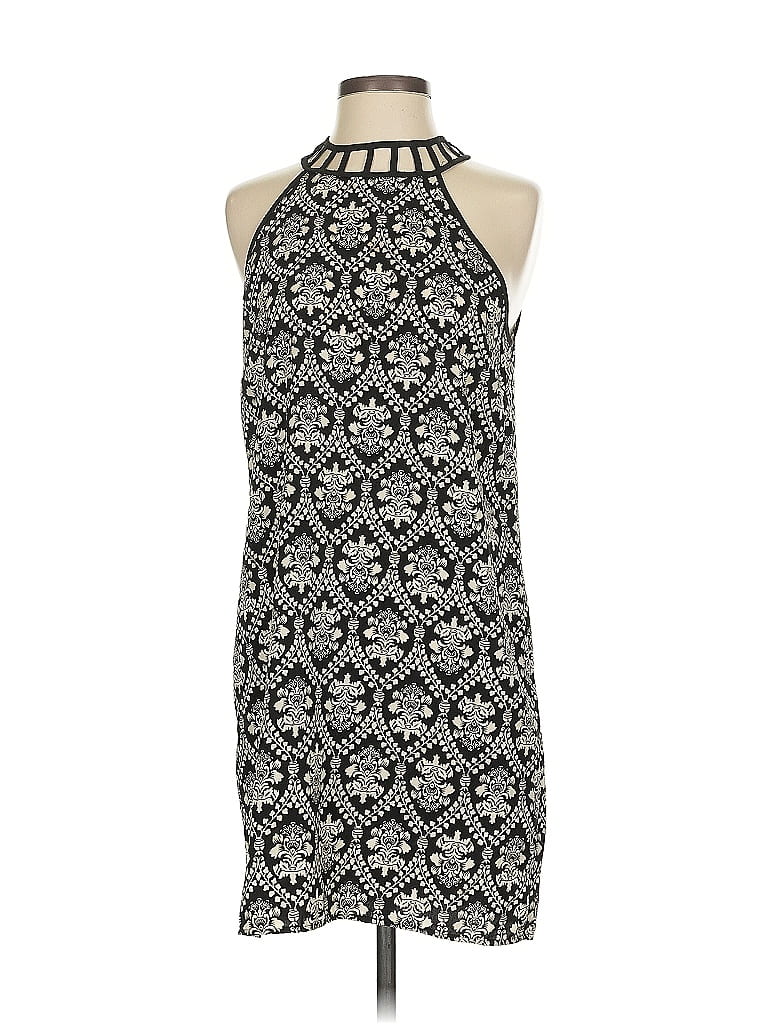 Pre-owned Monteau Cocktail Dress In Silver
