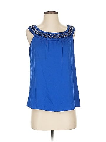 Elie Tahari Sleeveless Silk Top (view 1)