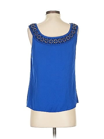 Elie Tahari Sleeveless Silk Top (view 2)