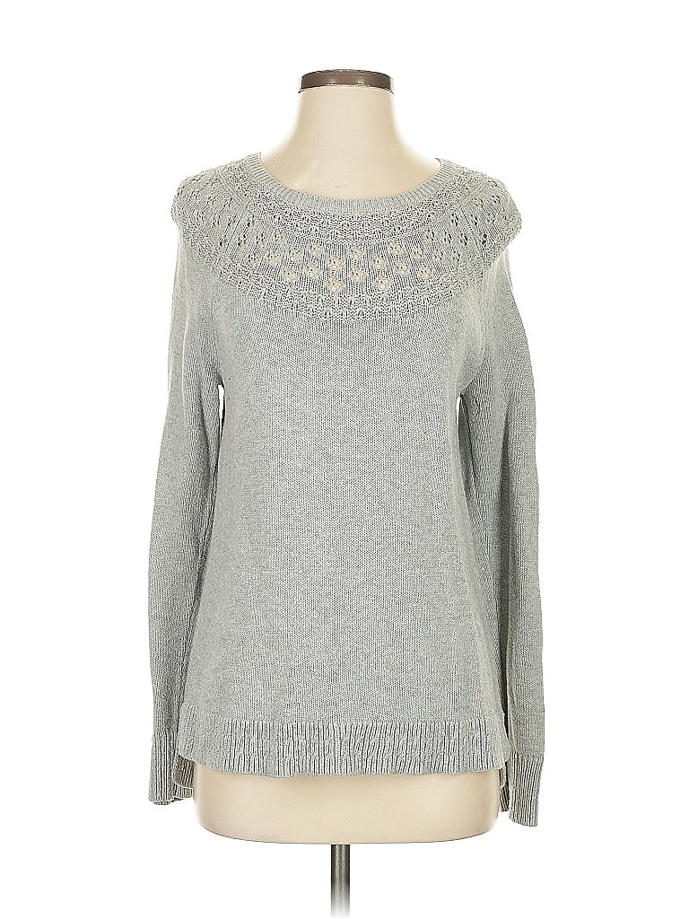 Pre-owned Sonoma Goods For Life Pullover Sweater In Gray