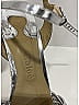 Chloé 100% Leather Metallic Silver Vintage Heels Size EU 40 - photo 6