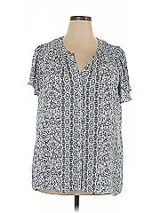Rose + Olive Short Sleeve Blouse