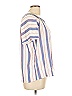 Daniel Rainn White Short Sleeve Blouse Size L - photo 4