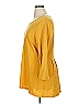 Style&Co 100% Cotton Yellow 3/4 Sleeve T-Shirt Size XL - photo 5