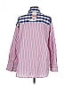 Stradivarius Stripes Pink Long Sleeve Blouse Size M - photo 2