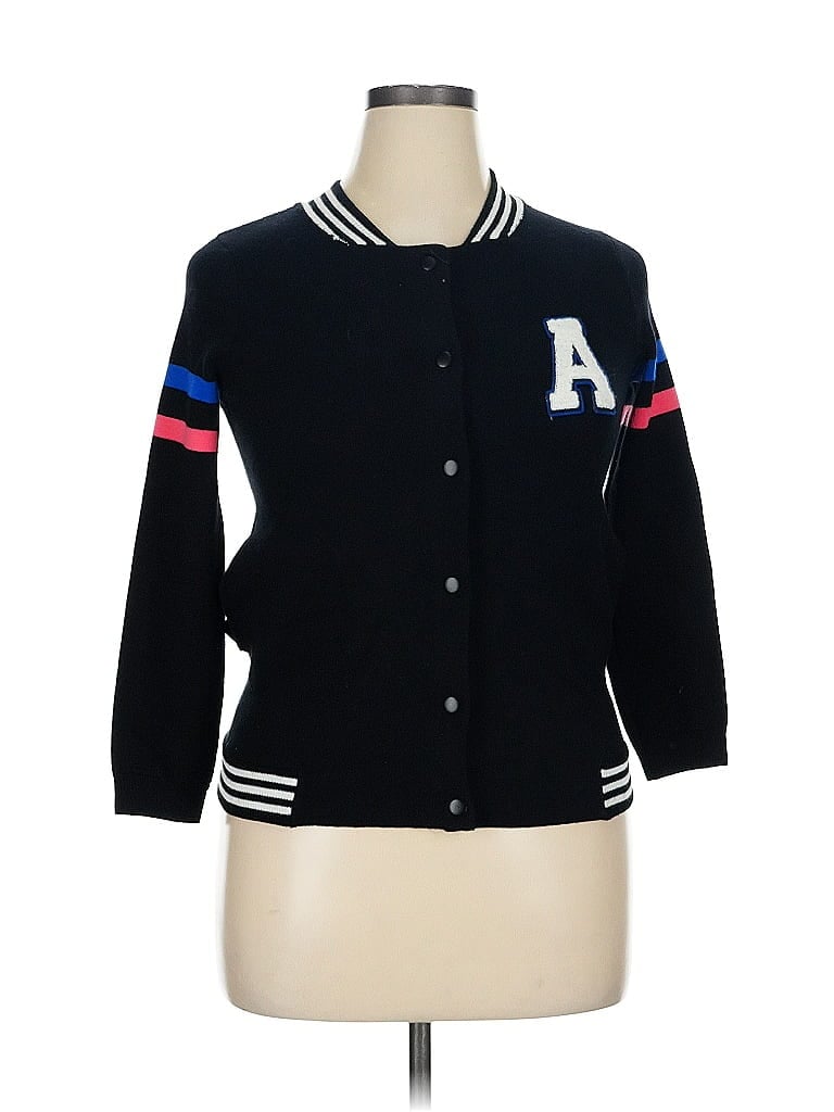 Pre-owned Pink Republic Cardigan Sweater In Black