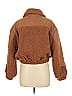 12th Tribe 100% Polyester Brown Faux Fur Jacket Size L - photo 2