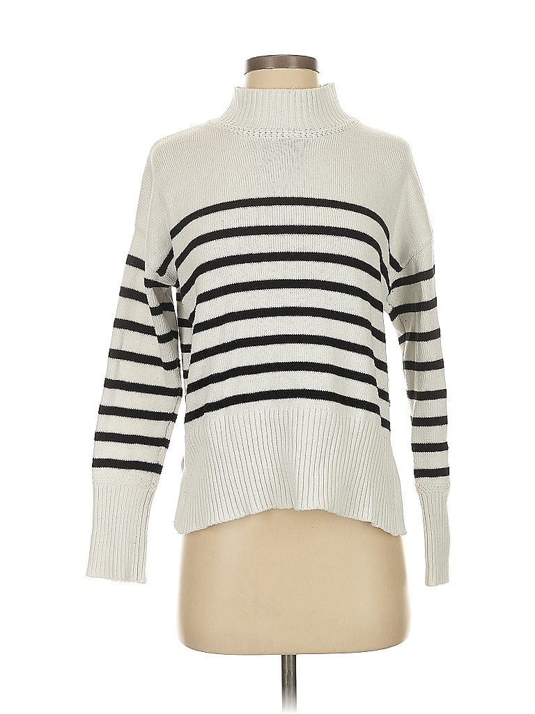 Click to view more detailed imagery on our partner's website Pre-owned Joie Turtleneck Sweater In White