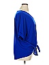 Umgee Blue Short Sleeve Top Size 1X - photo 4