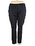 Isaac Mizrahi LIVE! Solid Black Dress Pants Size 2X - photo 1