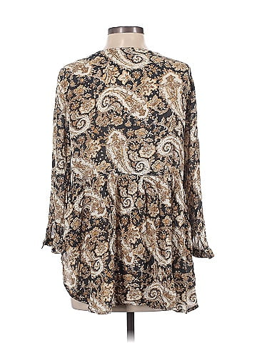 Ecote 3/4 Sleeve Blouse (view 2)