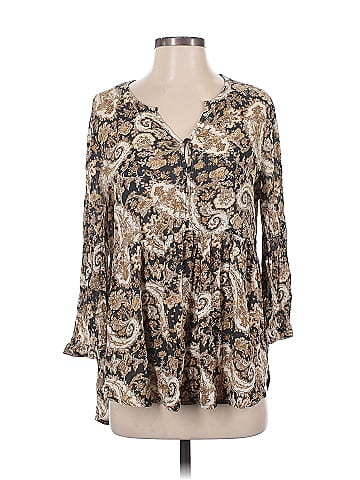 Ecote 3/4 Sleeve Blouse (view 1)