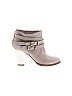 Jimmy Choo 100% Leather Gray Tan Ankle Boots Size EU 40 - photo 1