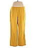 Kasper Yellow Casual Pants Size 16 - photo 1