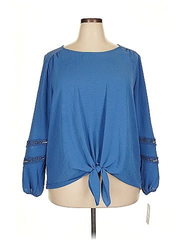 I.N. Studio 3/4 Sleeve Blouse (view 1)