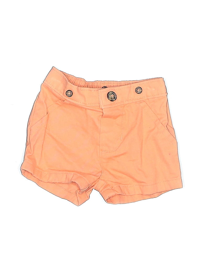 Just One You Made by Carter's 100% Cotton Solid Orange Shorts Size Newborn - photo 1