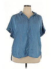 Rose + Olive Short Sleeve Blouse