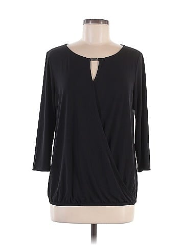 New York & Company 3/4 Sleeve Top (view 1)