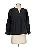Pomander Place Black 3/4 Sleeve Blouse Size S - photo 1