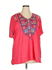 Johnny Was Short Sleeve Blouse