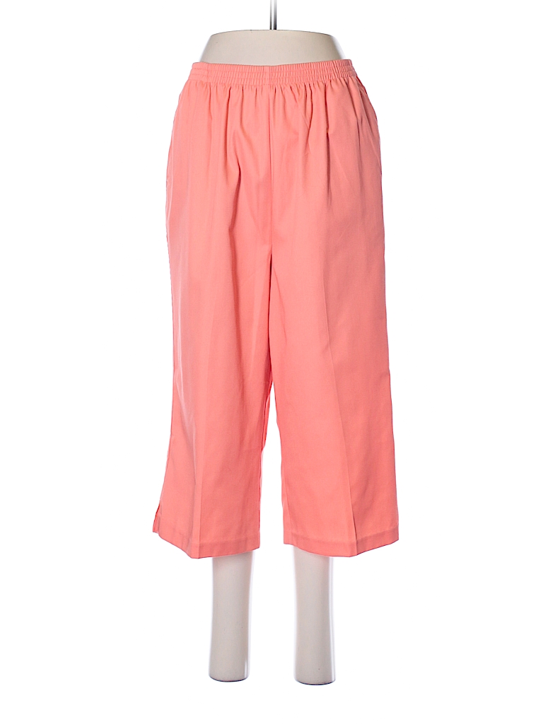 BonWorth Solid Coral Casual Pants Size M - 87% off | thredUP