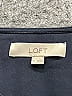 Ann Taylor LOFT 100% Polyester Black Blue Sleeveless Blouse Size S - photo 7